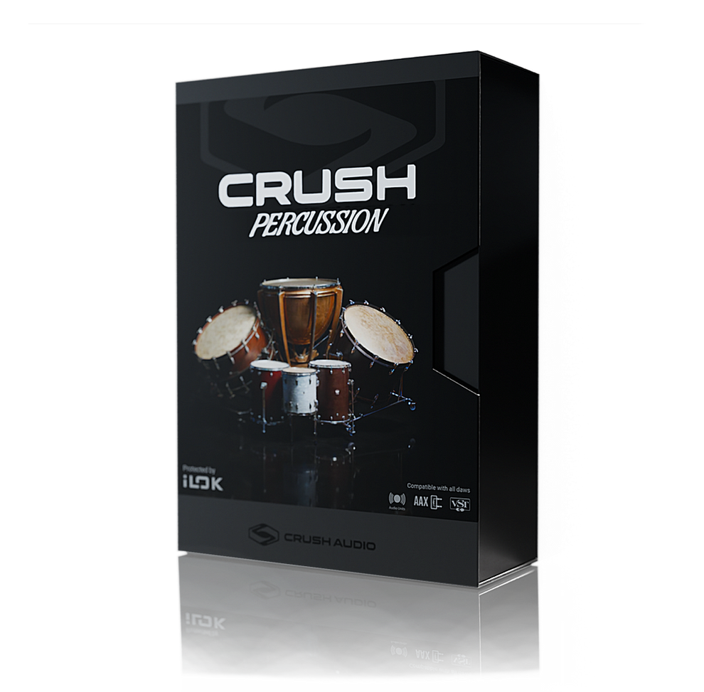 The Best Percussion Samples Library –Crush Percussion – Crush Audio